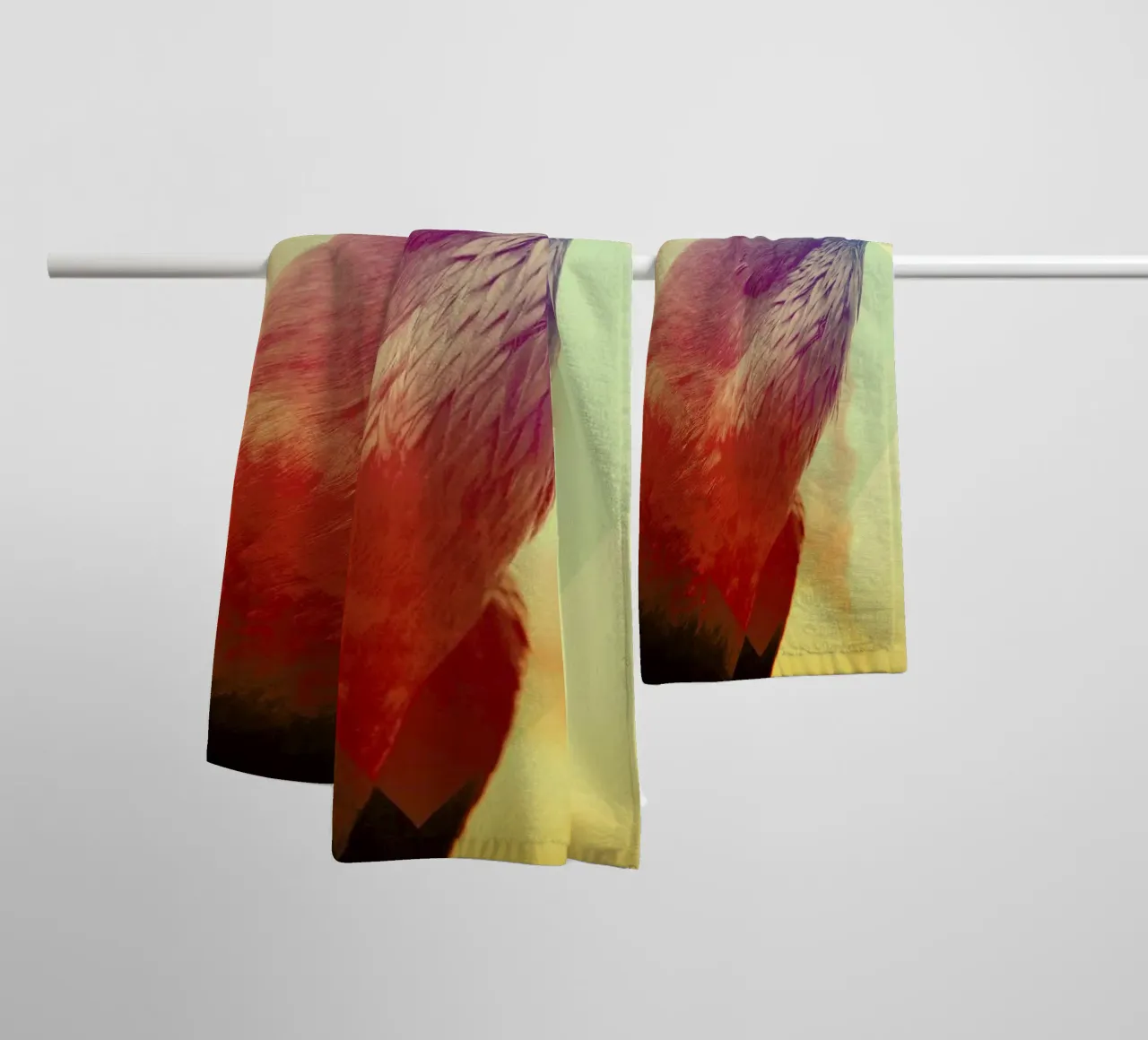 Crow badhanddoek van Victorsbeard