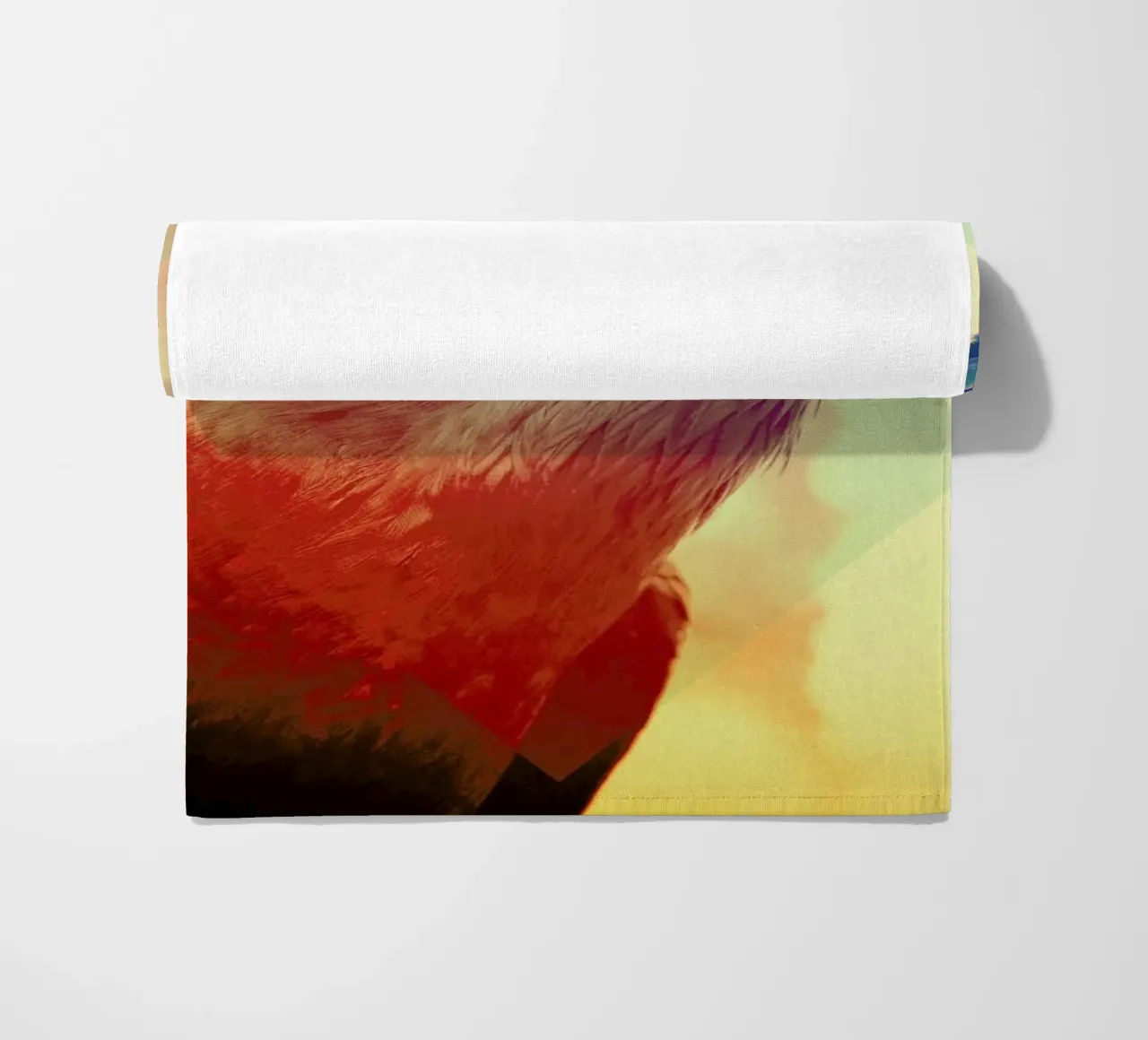 Crow beach towel by Victorsbeard