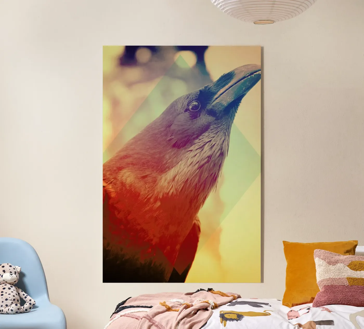 Crow acryl van Victorsbeard
