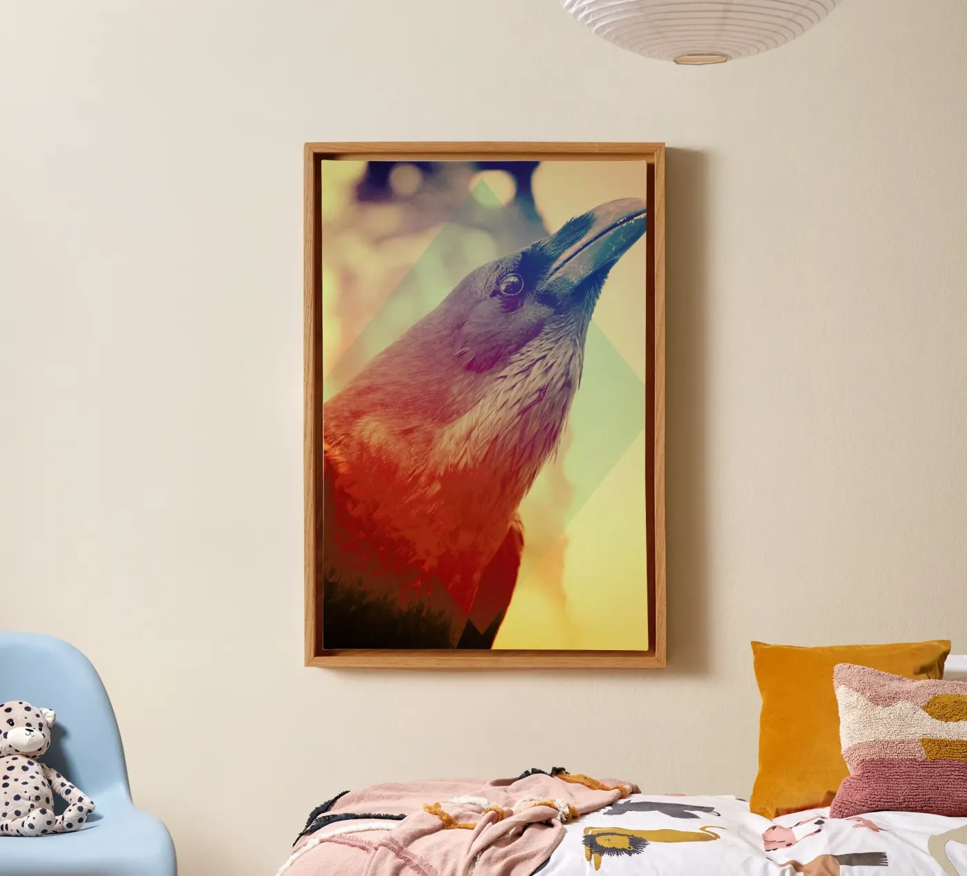 Crow canvas van Victorsbeard