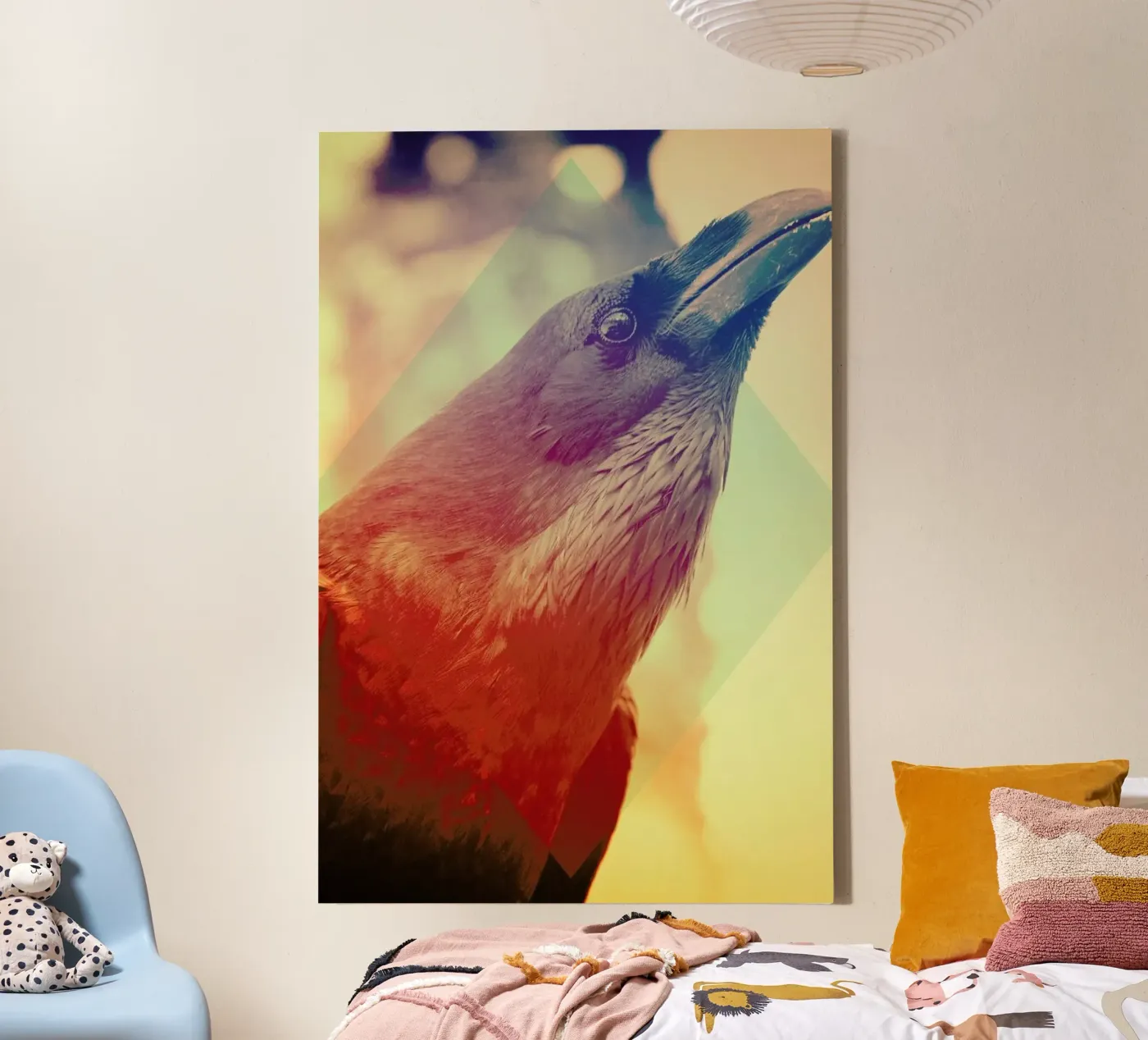 Crow canvas van Victorsbeard