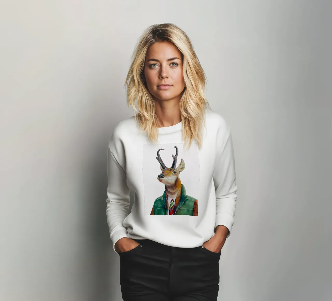 Cervo Pronghorn felpa da Animal Crew