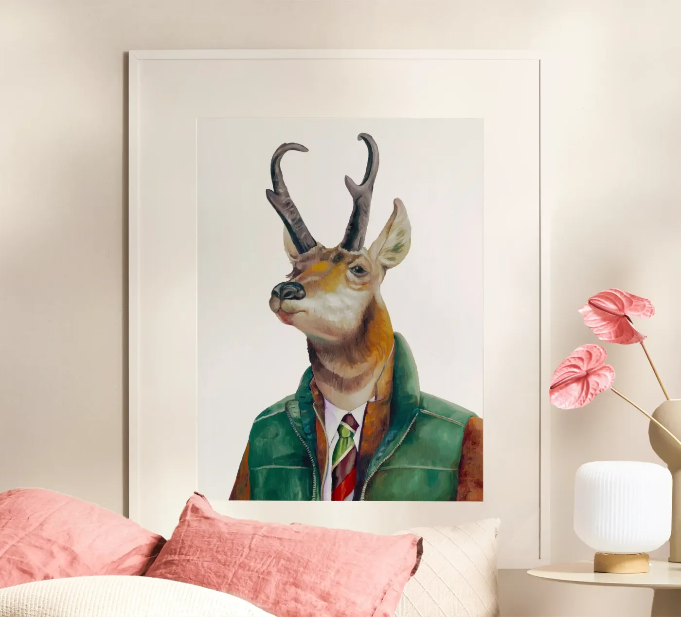 Cervo Pronghorn poster da Animal Crew