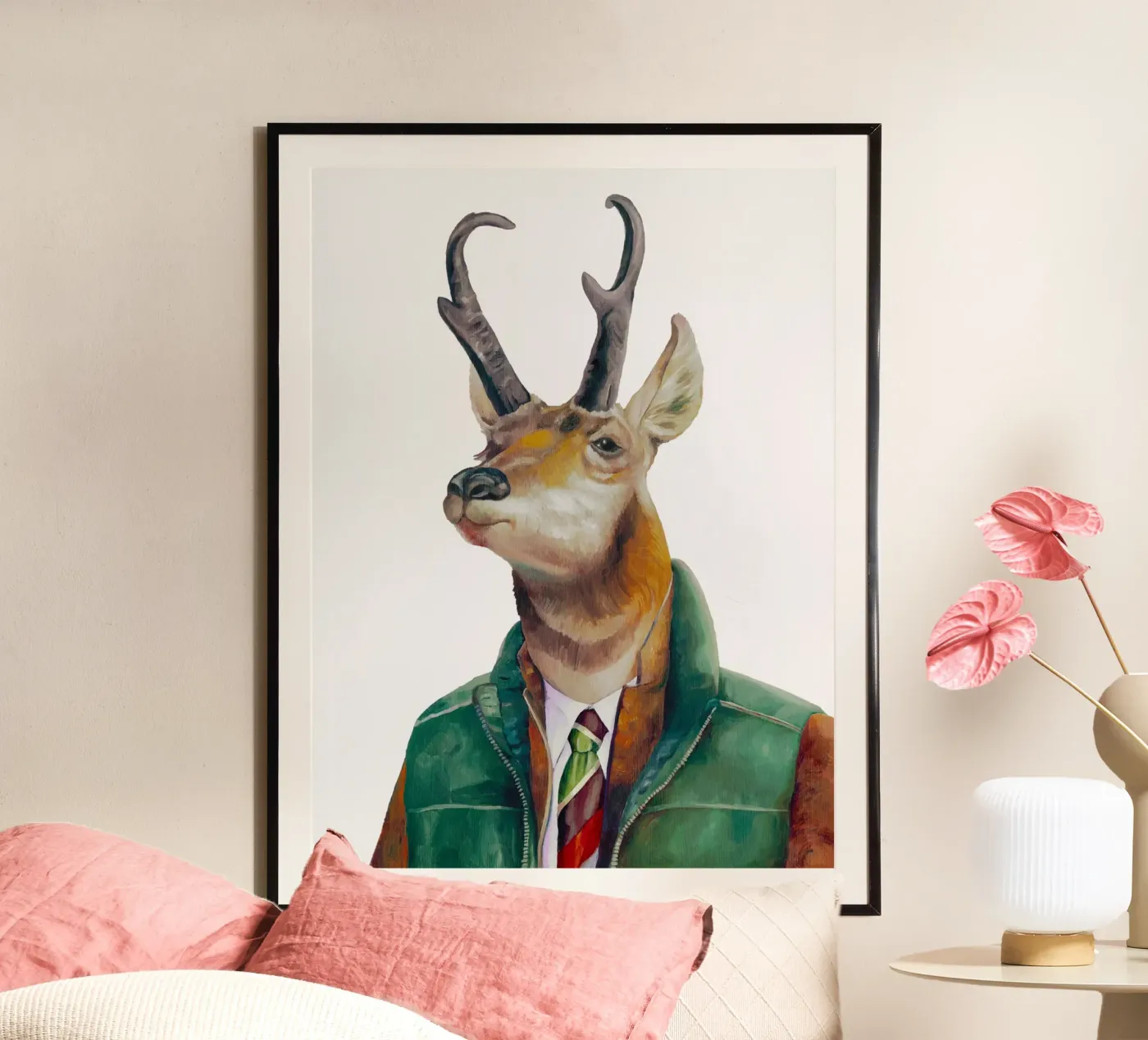 Cervo Pronghorn poster da Animal Crew