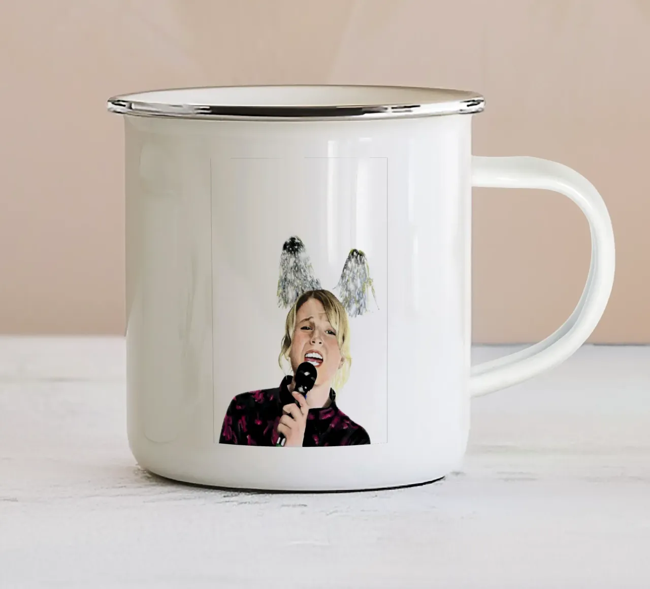 Bridget Jones's Diary tazza in smalto da heiyoum