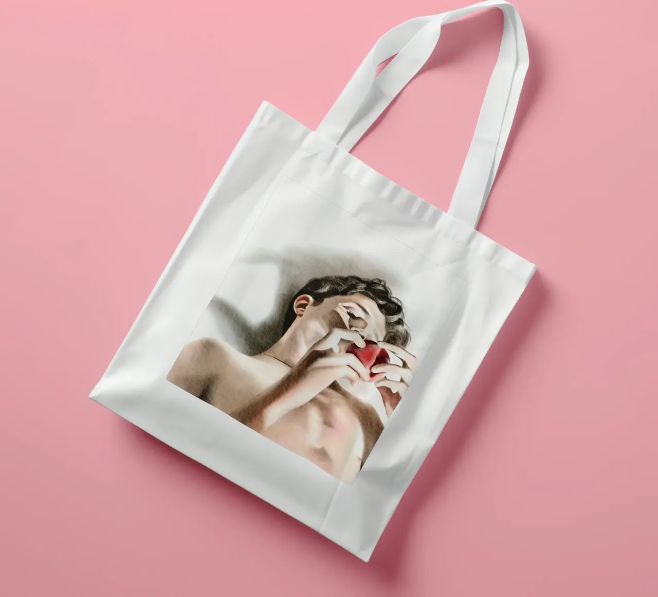 Call Me by Your Name borsa in juta da heiyoum
