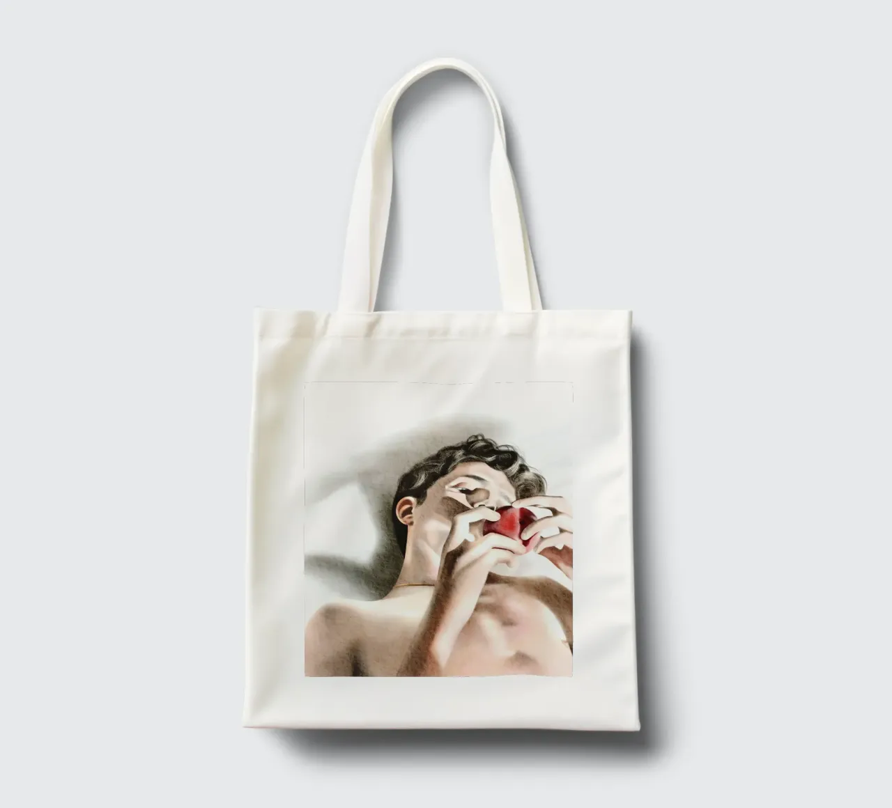 Call Me by Your Name borsa in juta da heiyoum