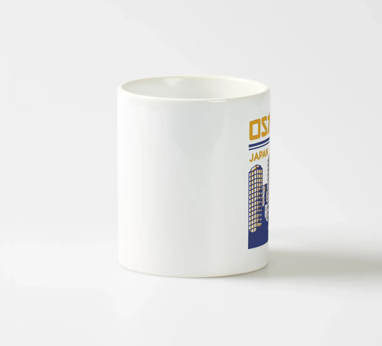 Osaka-Giappone design classico tazza in ceramica da rivariahill