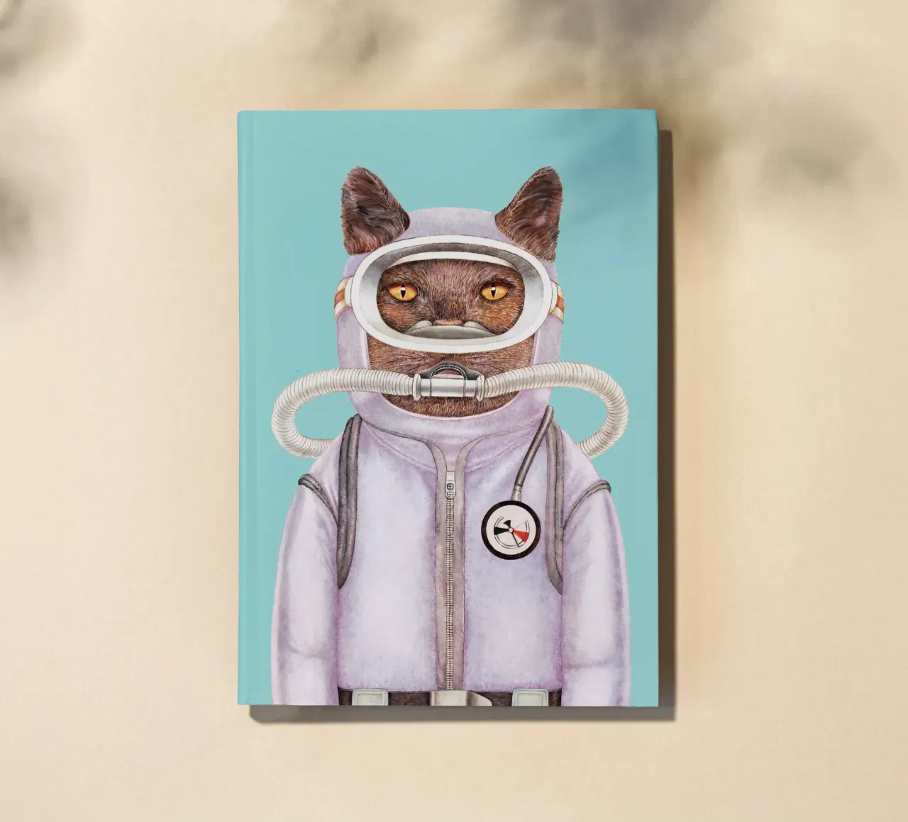 Scuba Cat notebook by Animal Crew