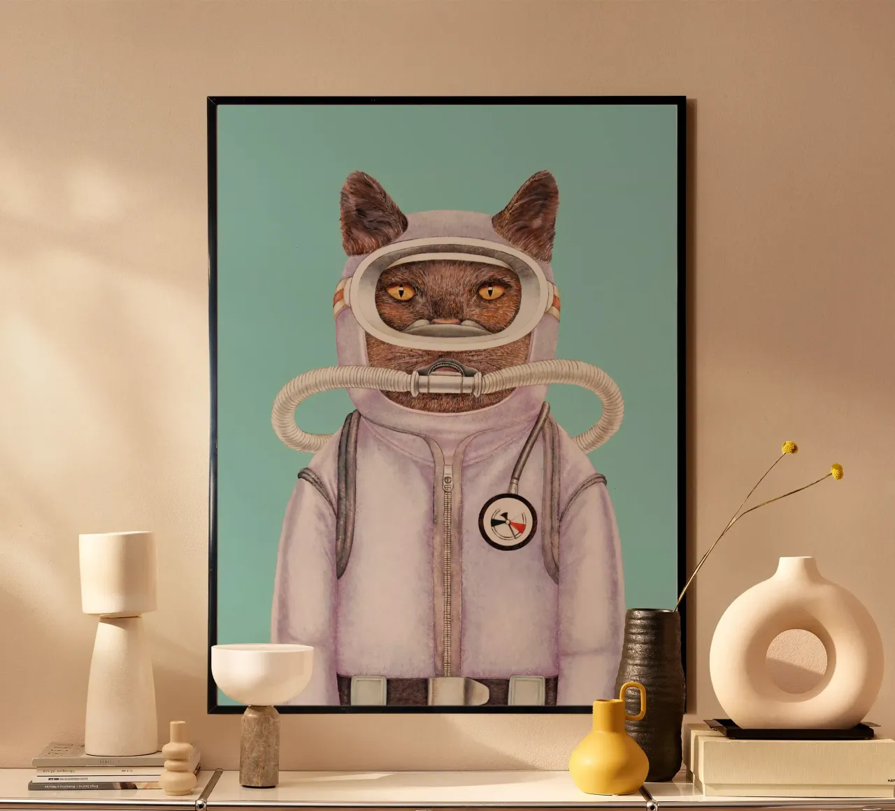 Gatto subacqueo poster da Animal Crew