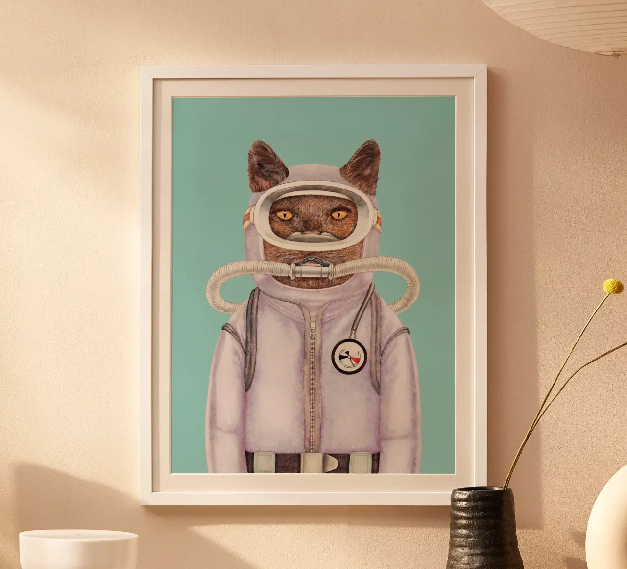 Gatto subacqueo poster da Animal Crew