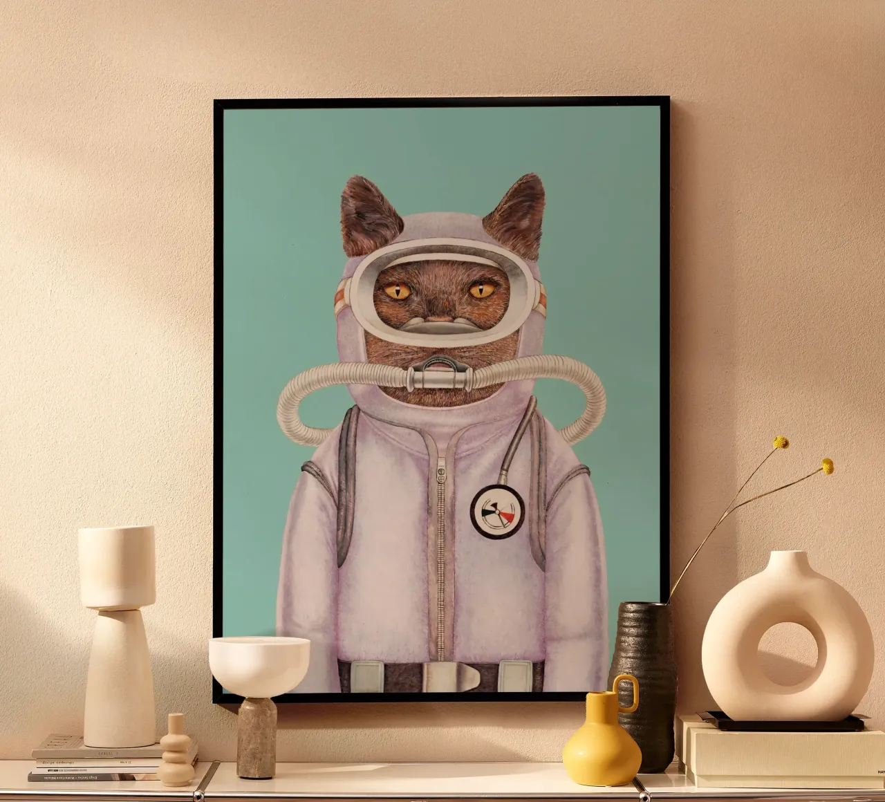 Gatto subacqueo poster da Animal Crew