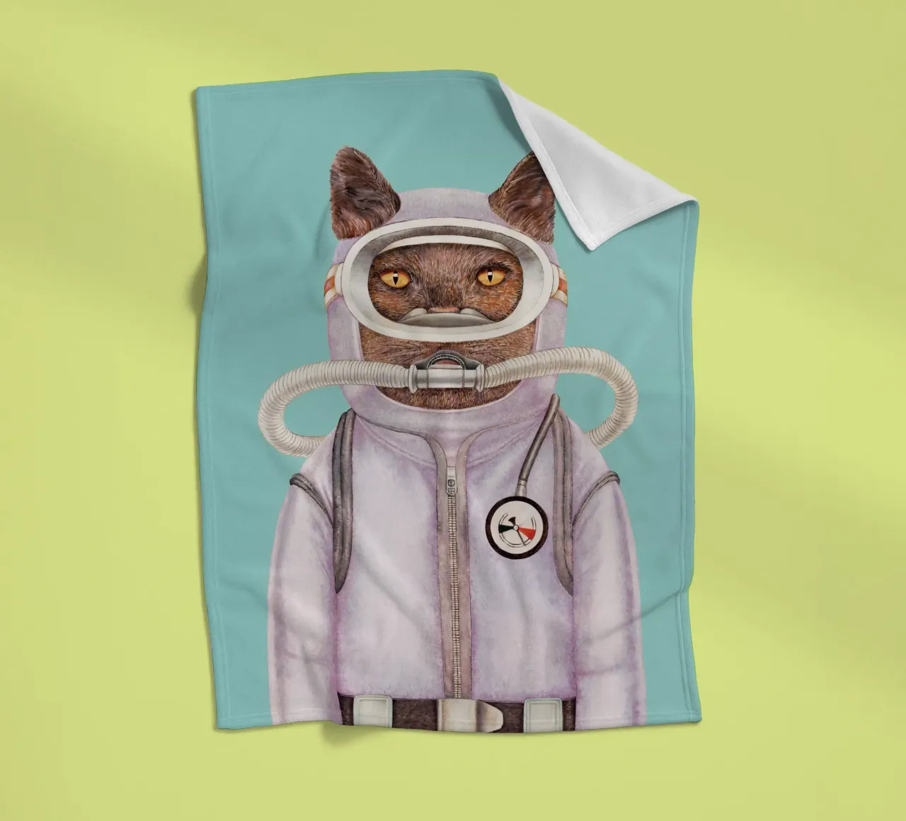 Gatto subacqueo coperta in pile da Animal Crew