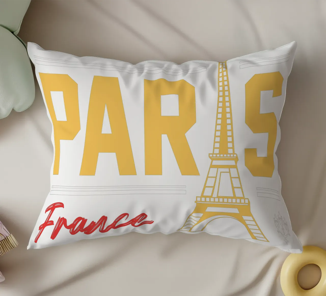 Parigi-Francia arte classica design cuscino da rivariahill