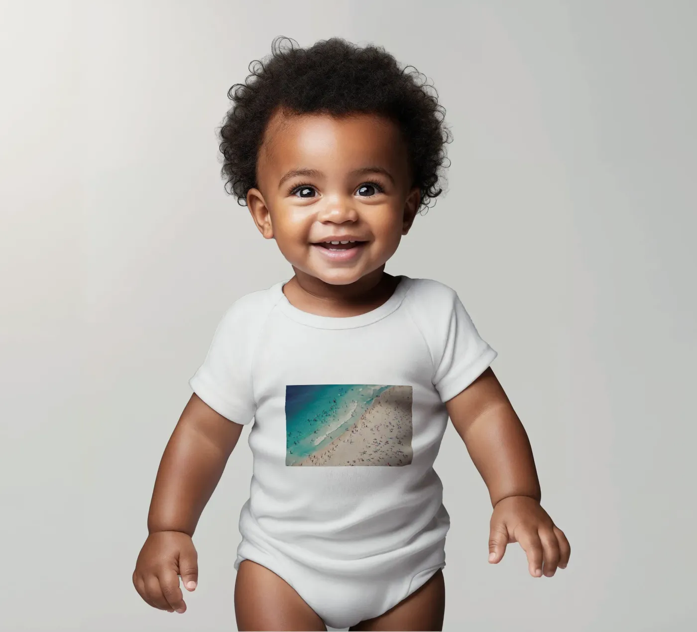 Beach Fun body bébé de Ingrid Beddoes