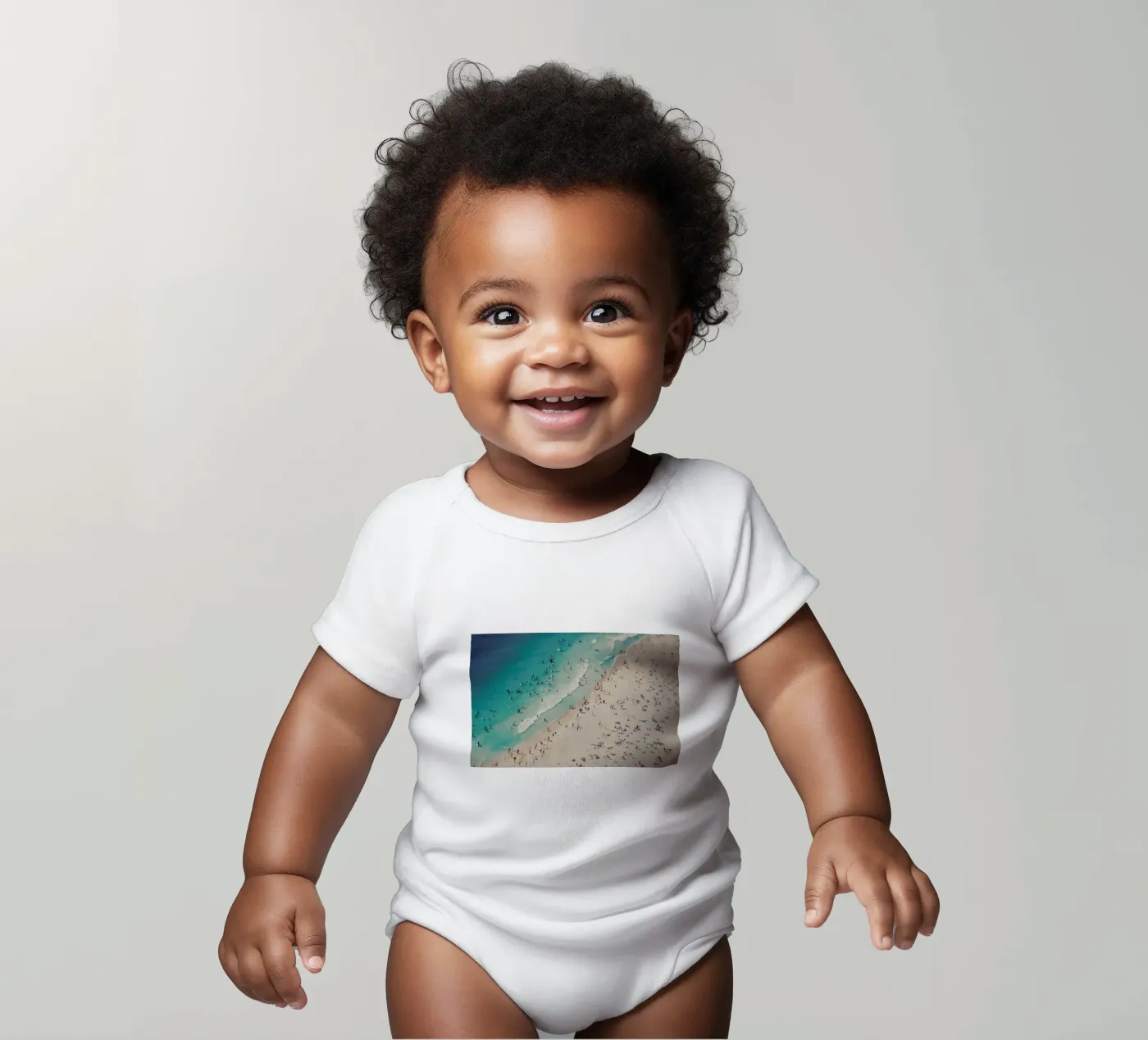 Beach Fun body bébé de Ingrid Beddoes