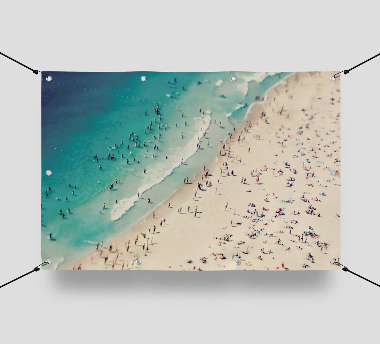 Beach Fun telo in pvc da Ingrid Beddoes