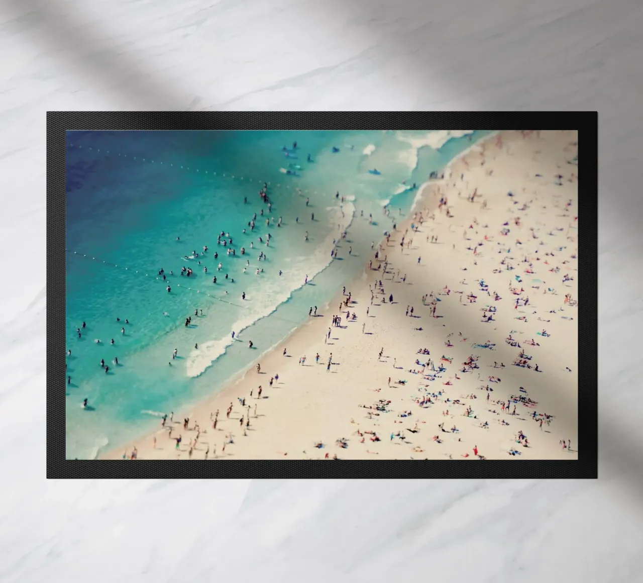 Beach Fun Fußmatte von Ingrid Beddoes