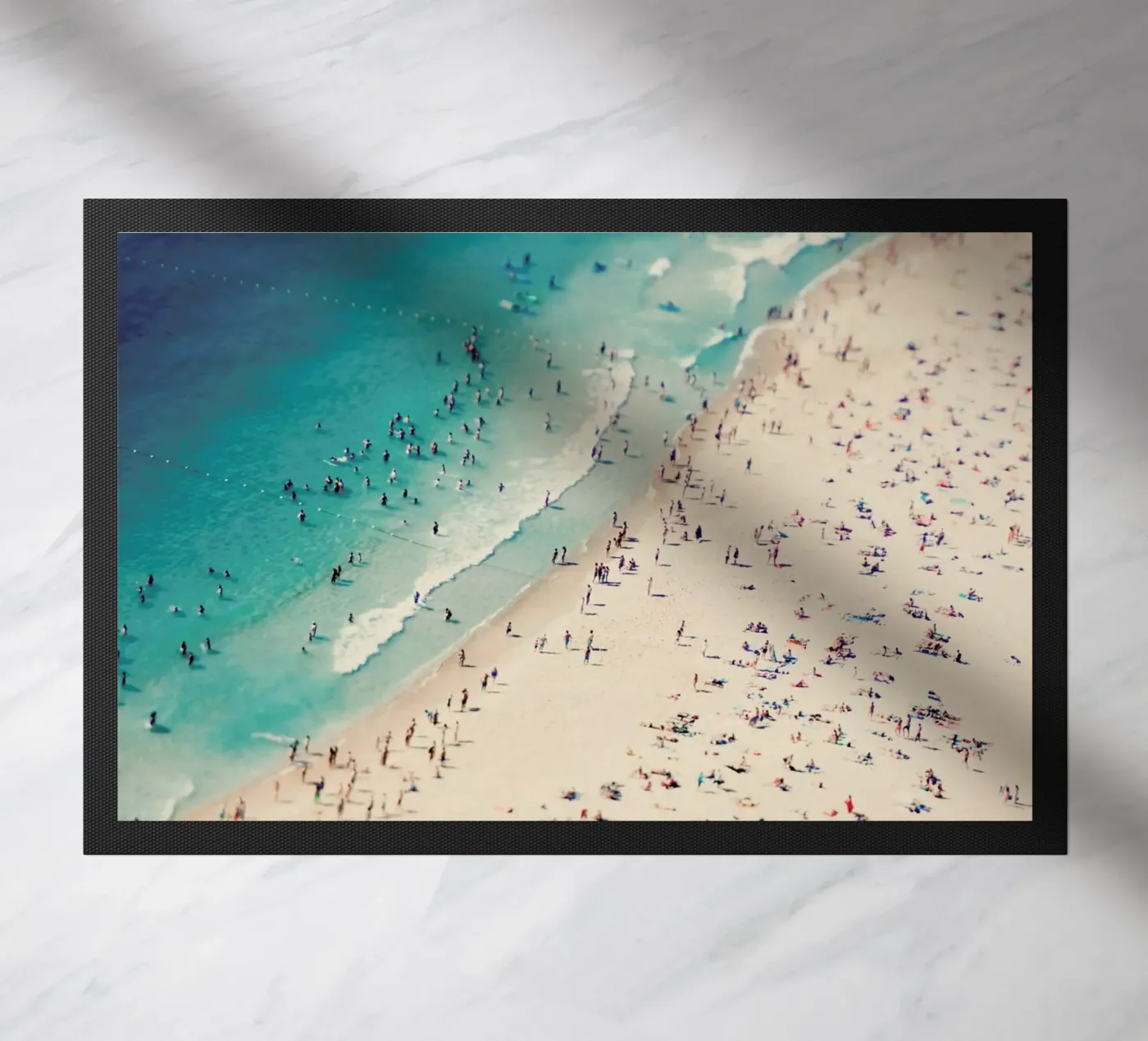 Beach Fun deurmat van Ingrid Beddoes