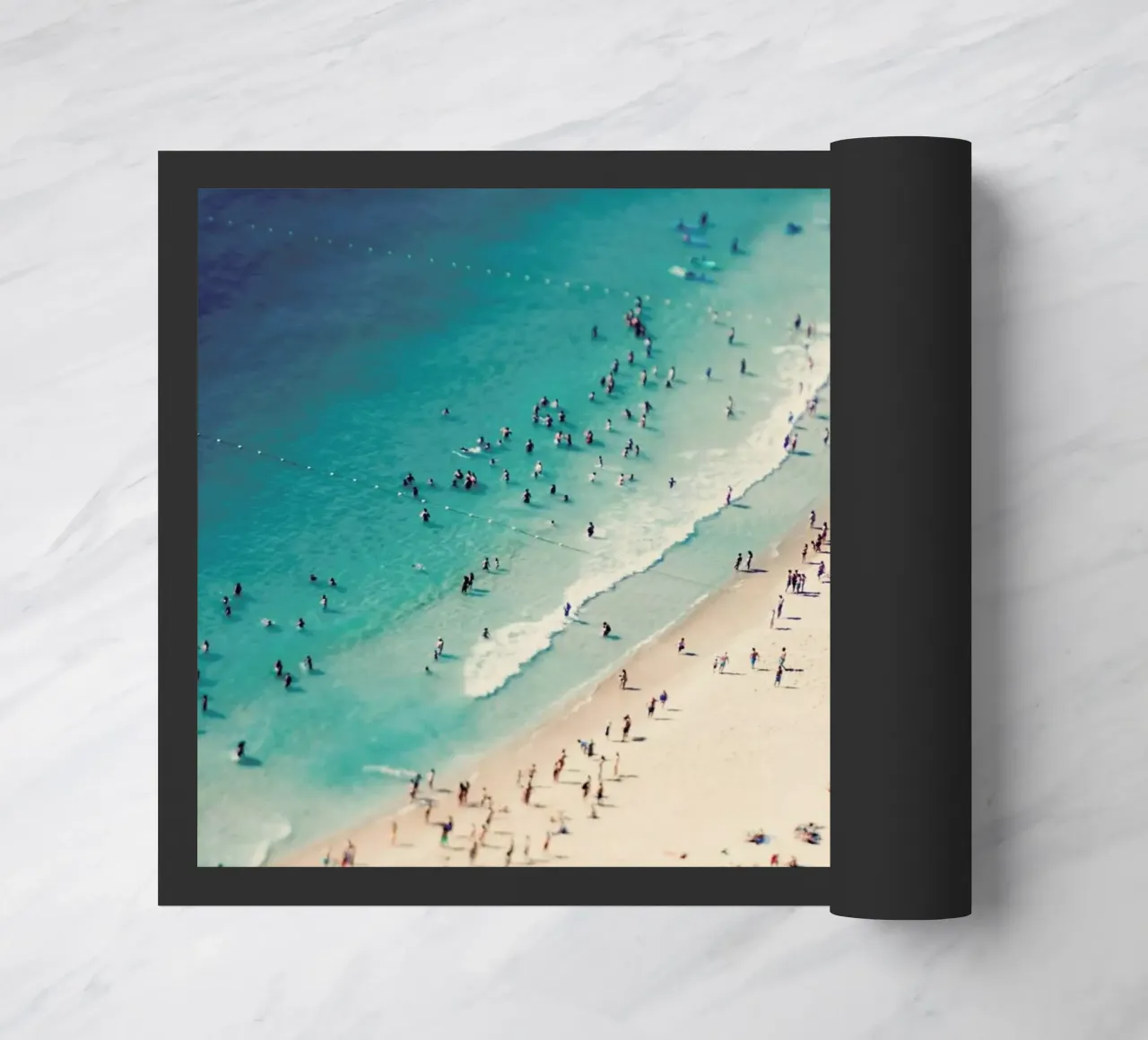 Beach Fun Fußmatte von Ingrid Beddoes