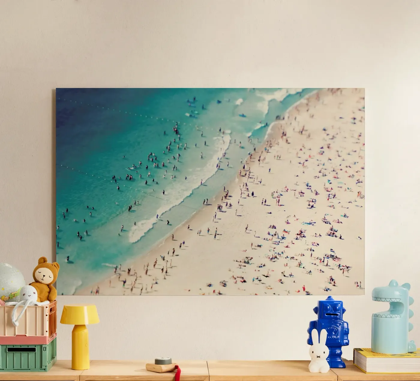Beach Fun plexiglass da Ingrid Beddoes