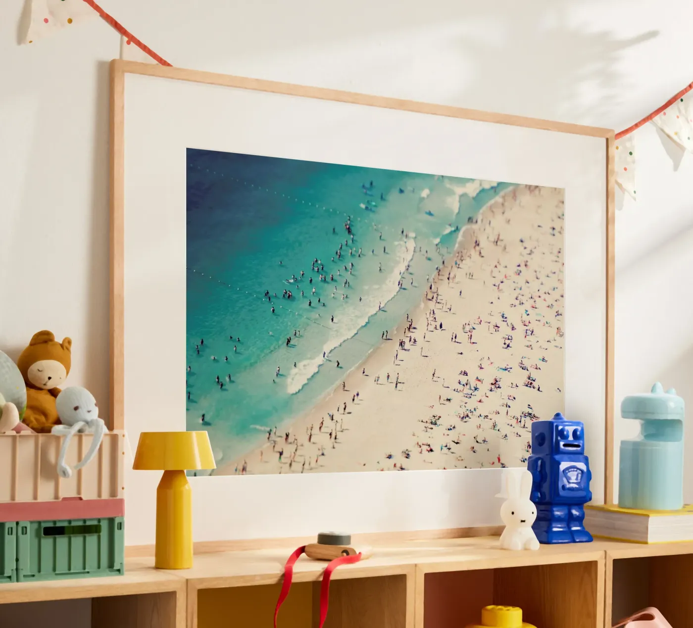 Beach Fun poster da Ingrid Beddoes