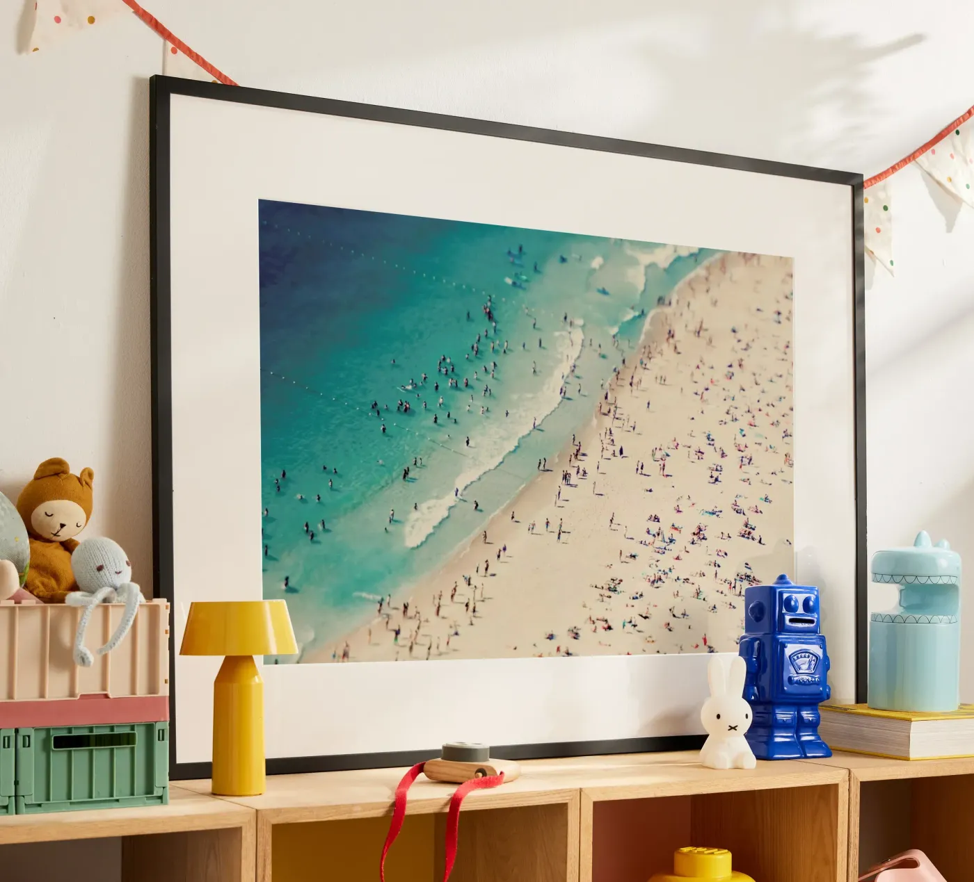 Beach Fun poster da Ingrid Beddoes