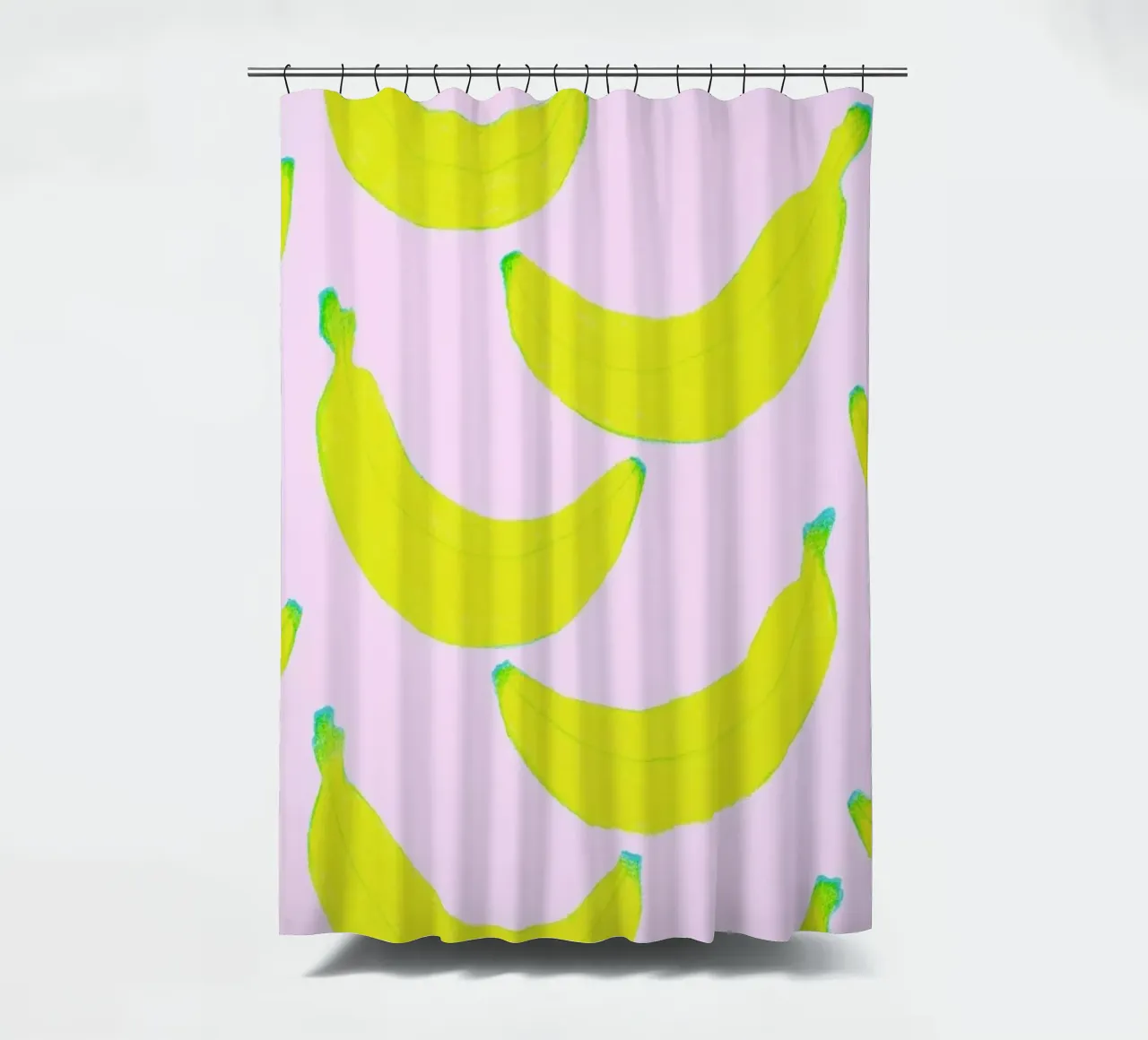 Spontaneous Bananas Duschvorhang von Natalie Foss