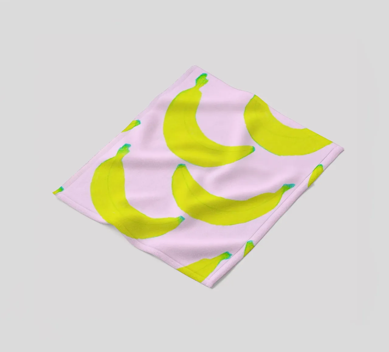 Spontaneous Bananas plaid polaire de Natalie Foss