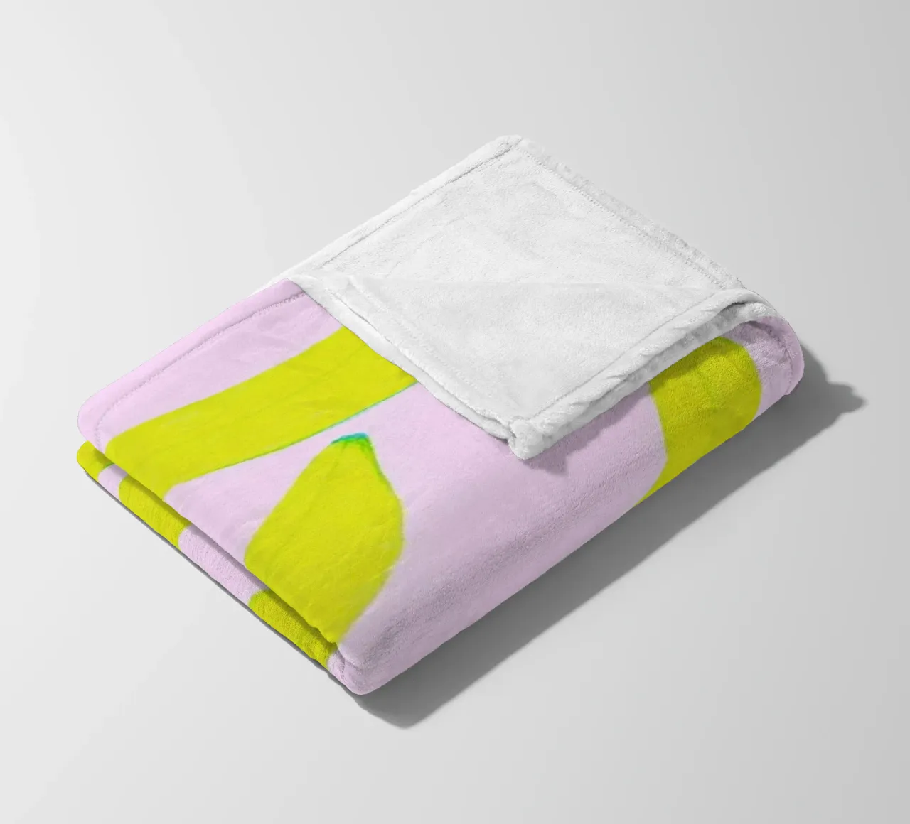 Spontaneous Bananas plaid polaire de Natalie Foss