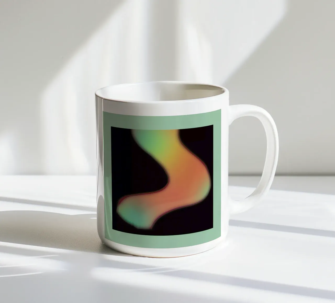 High & Glow tazza in ceramica da Bryon S. White
