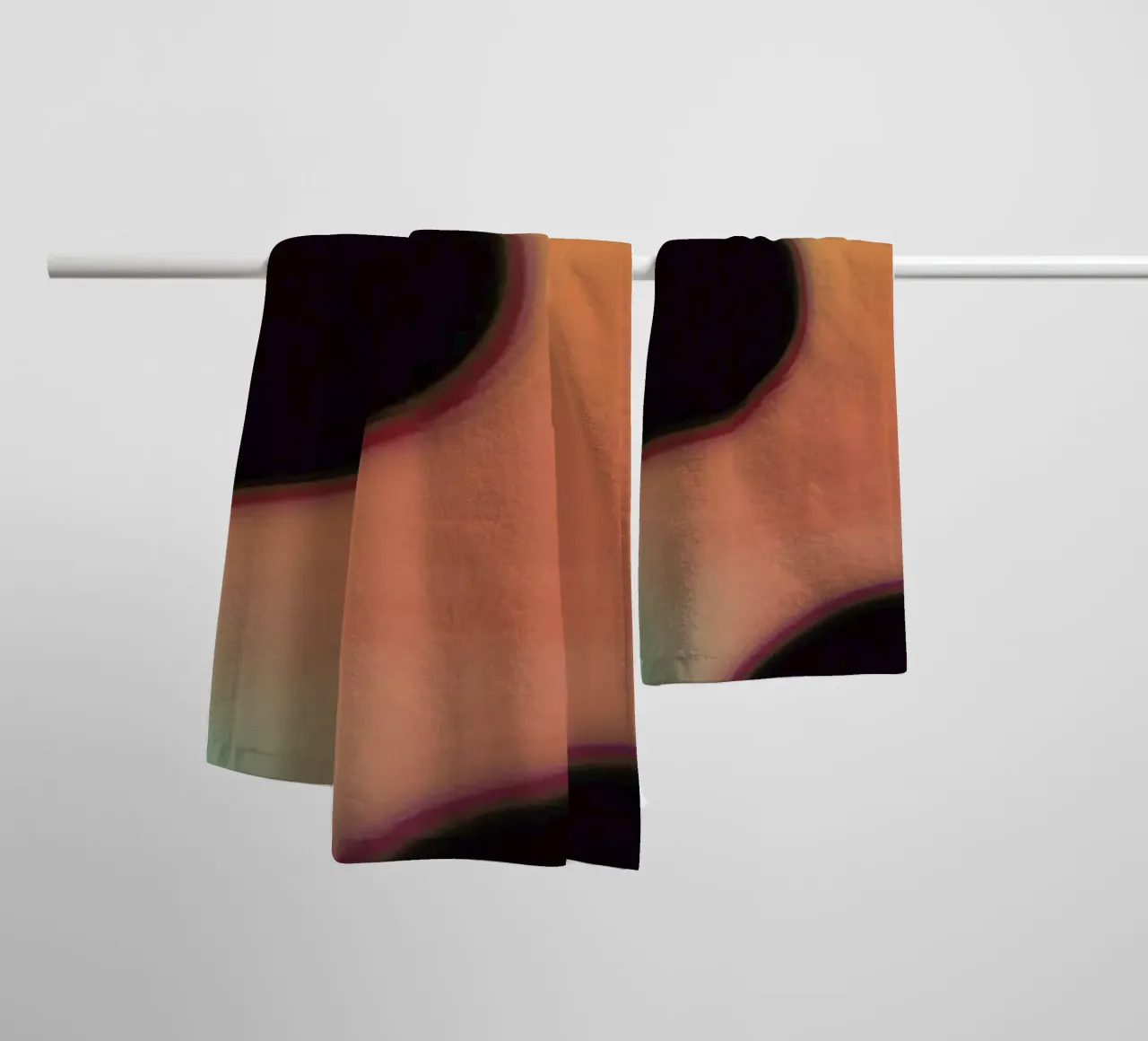 High & Glow towel by Bryon S. White