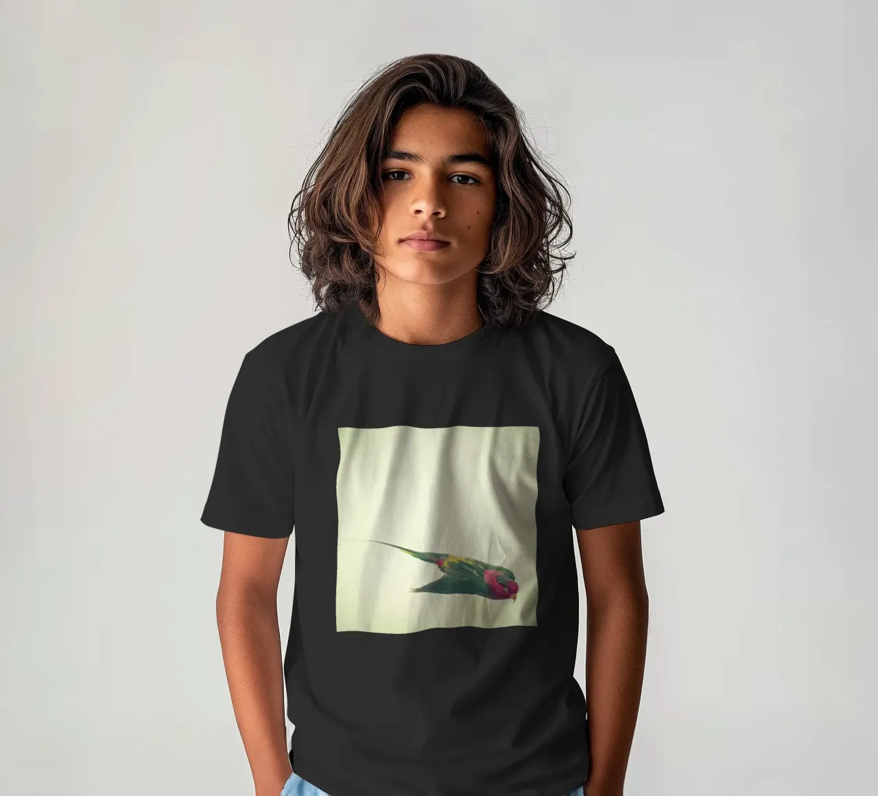 Studio degli uccelli #4 t-shirt bambini da Cassia Beck Photography