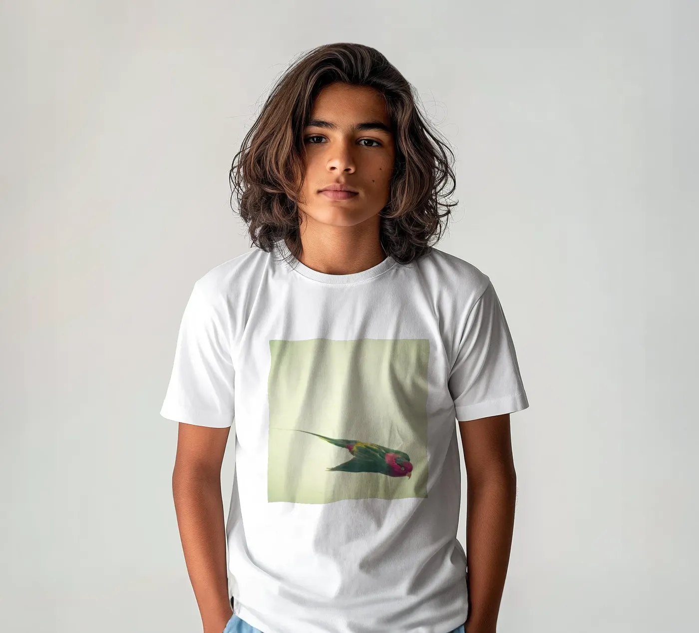 Studio degli uccelli #4 t-shirt bambini da Cassia Beck Photography