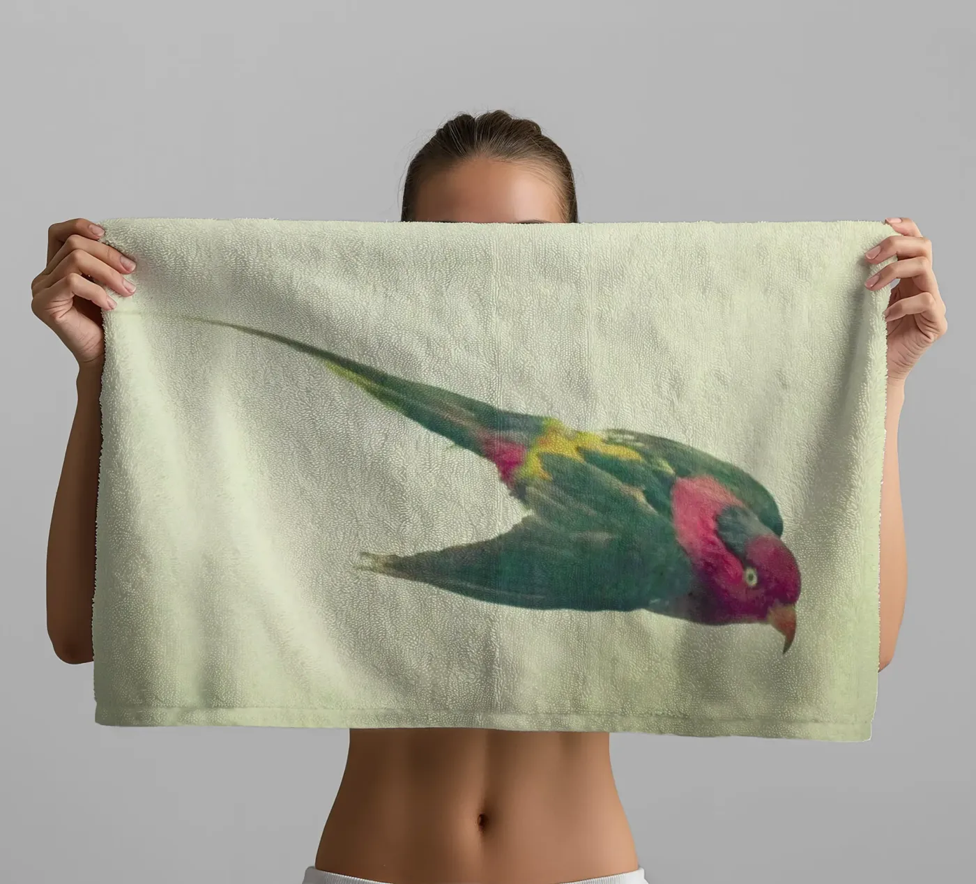 Bird study #4 towel by Cassia Beck Photography