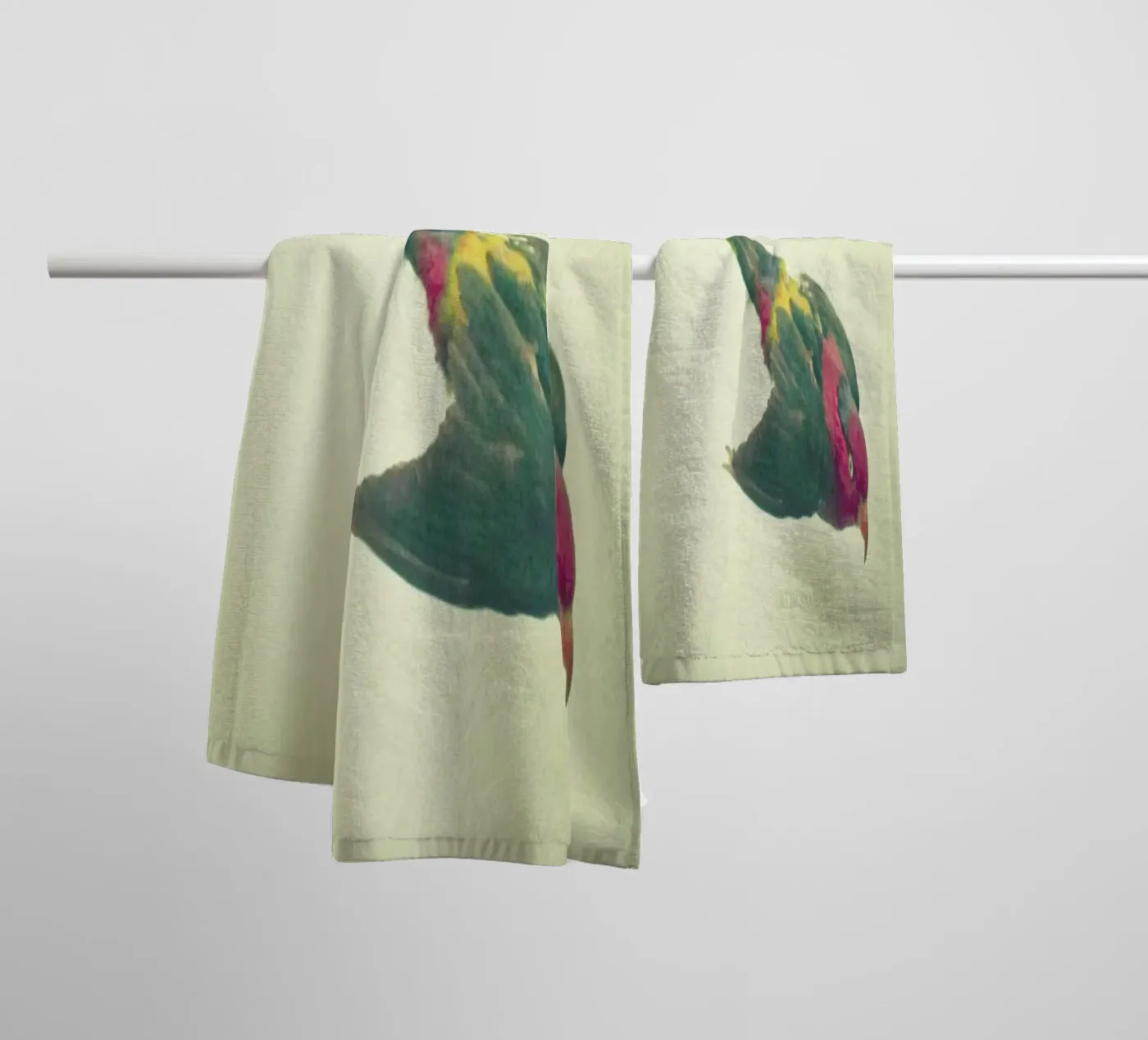 Bird study #4 towel by Cassia Beck Photography