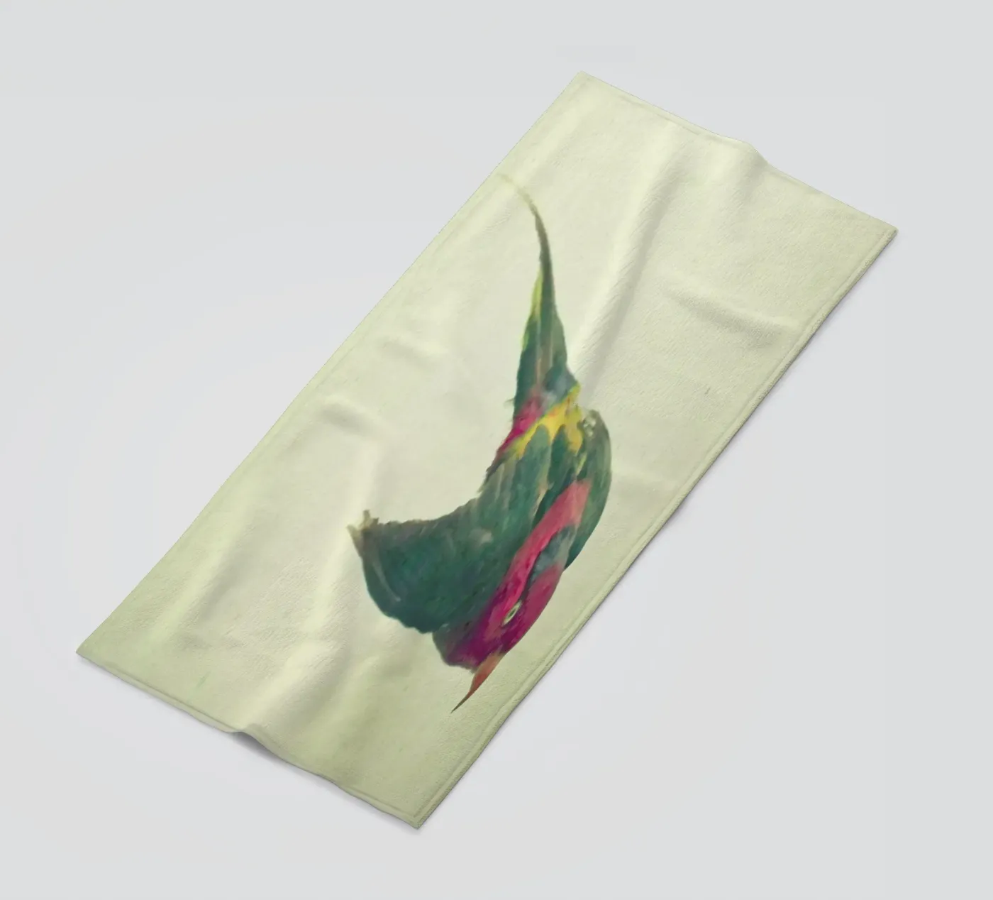 Vogelstudie #4 strandhanddoek van Cassia Beck Photography
