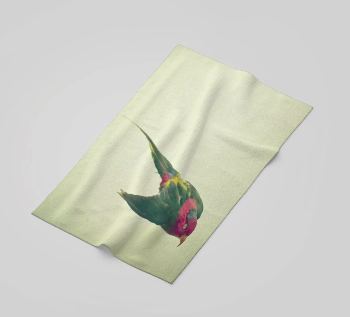 Vogelstudie #4 strandhanddoek van Cassia Beck Photography