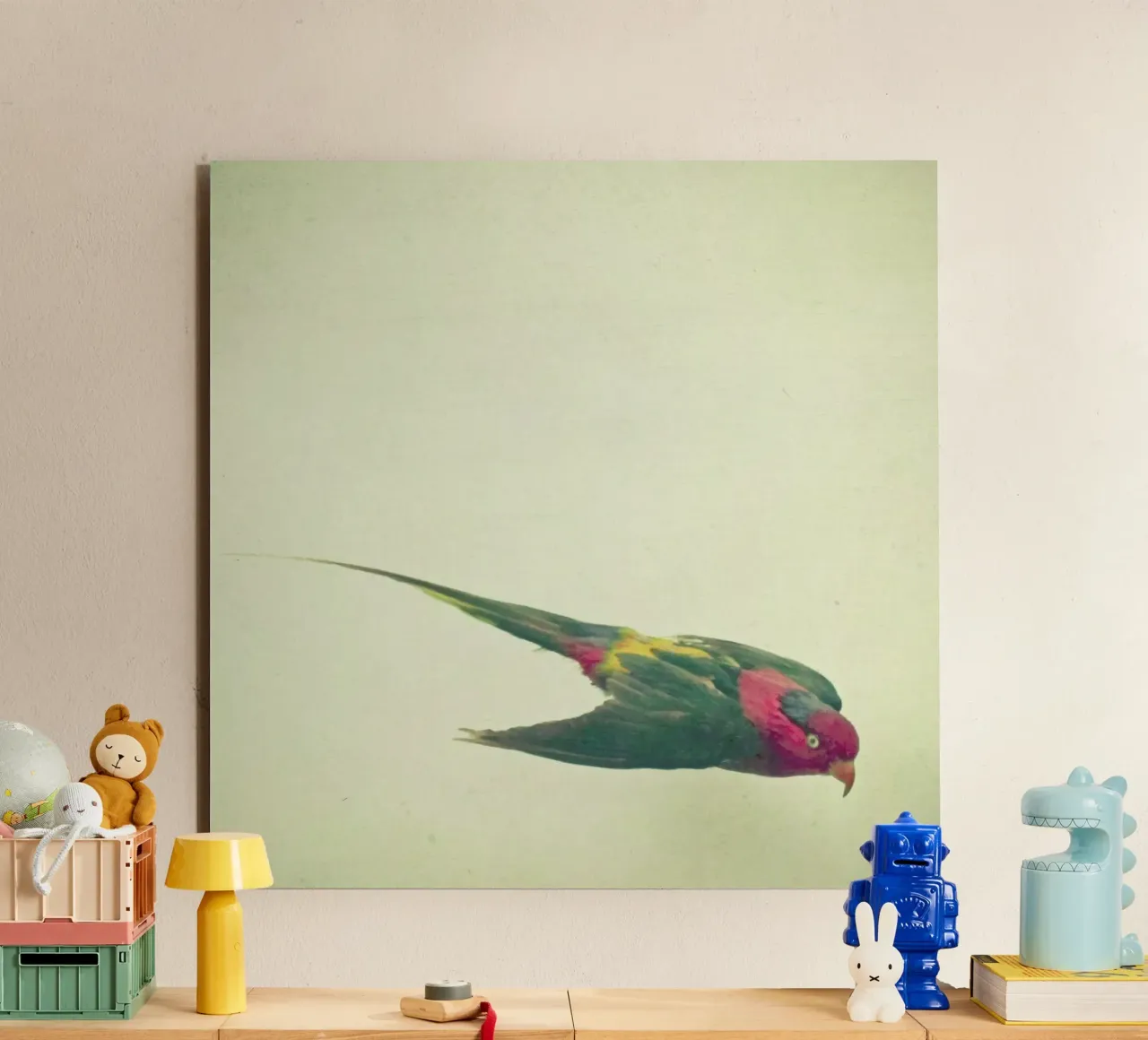 Bird study #4 forex plate by Cassia Beck Photography