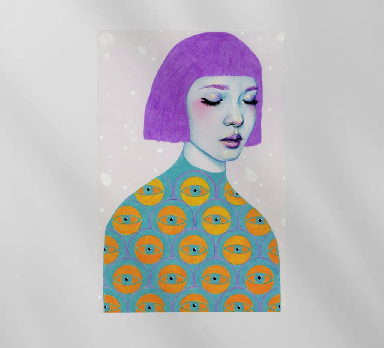 The Observer pellicola backlit da Natalie Foss