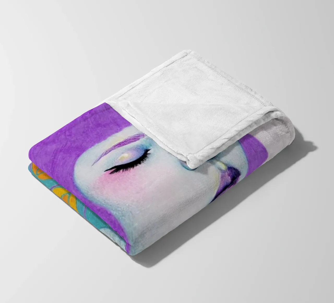 The Observer Fleecedecke von Natalie Foss