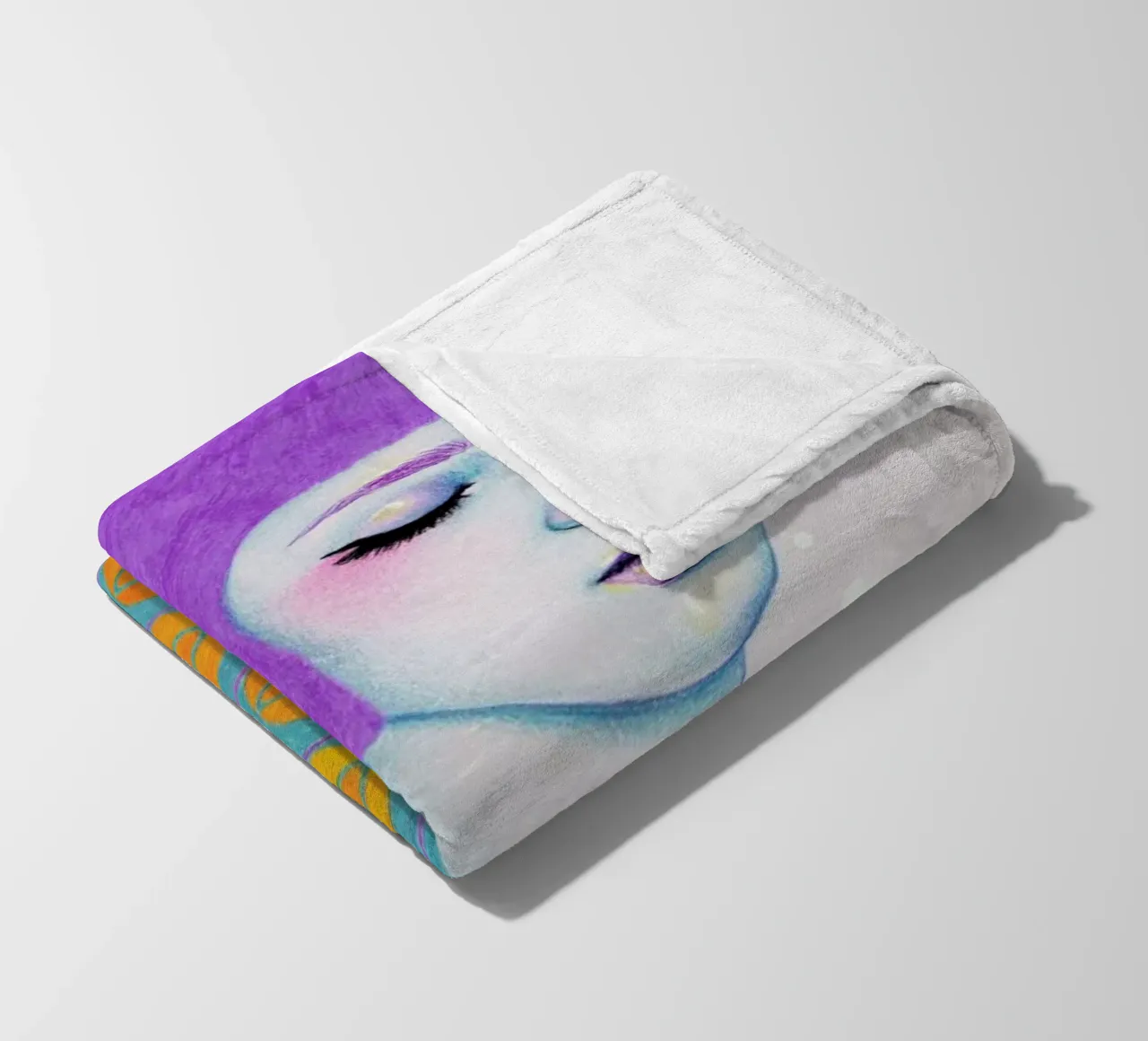 The Observer Fleecedecke von Natalie Foss