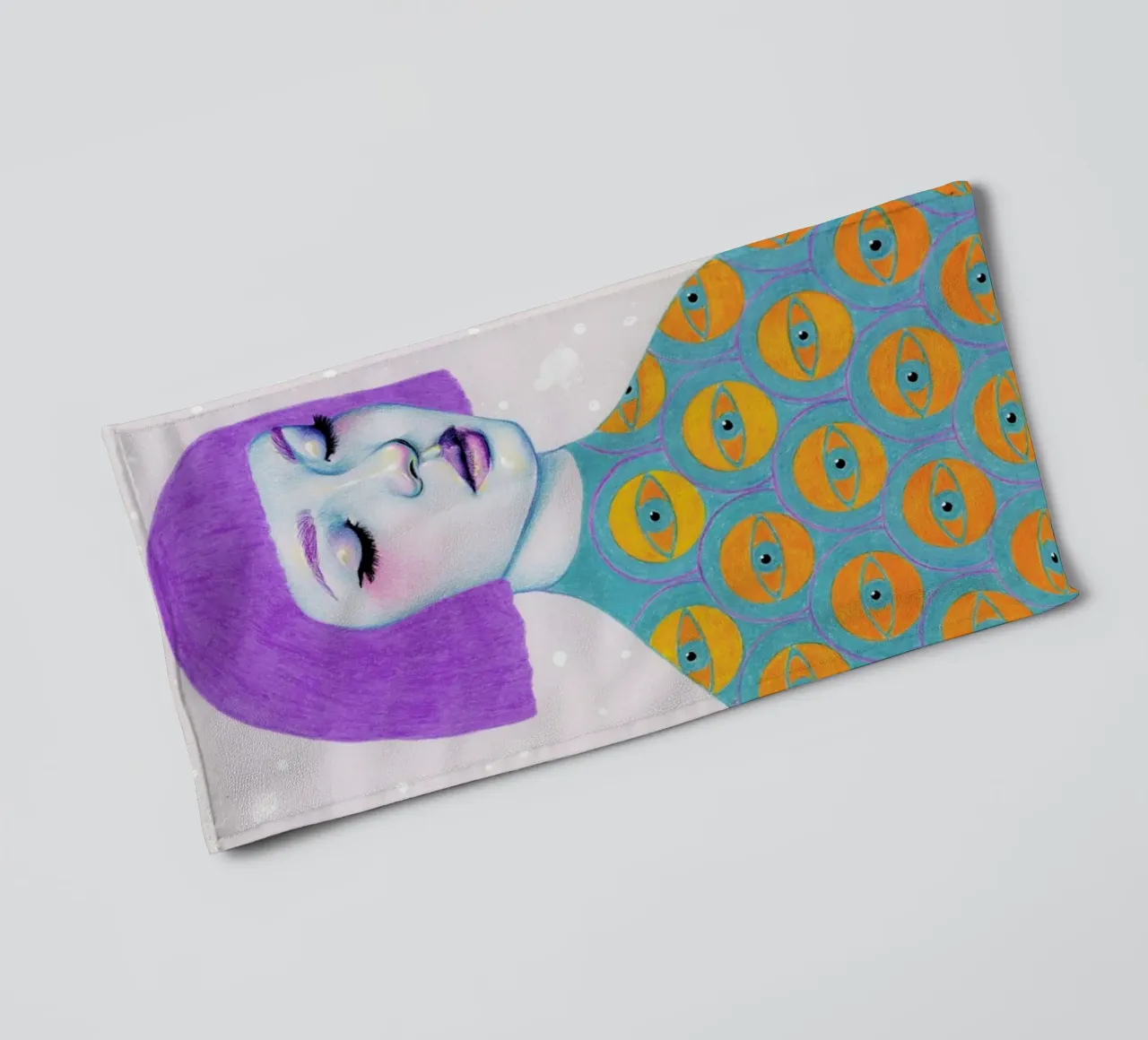 The Observer towel by Natalie Foss