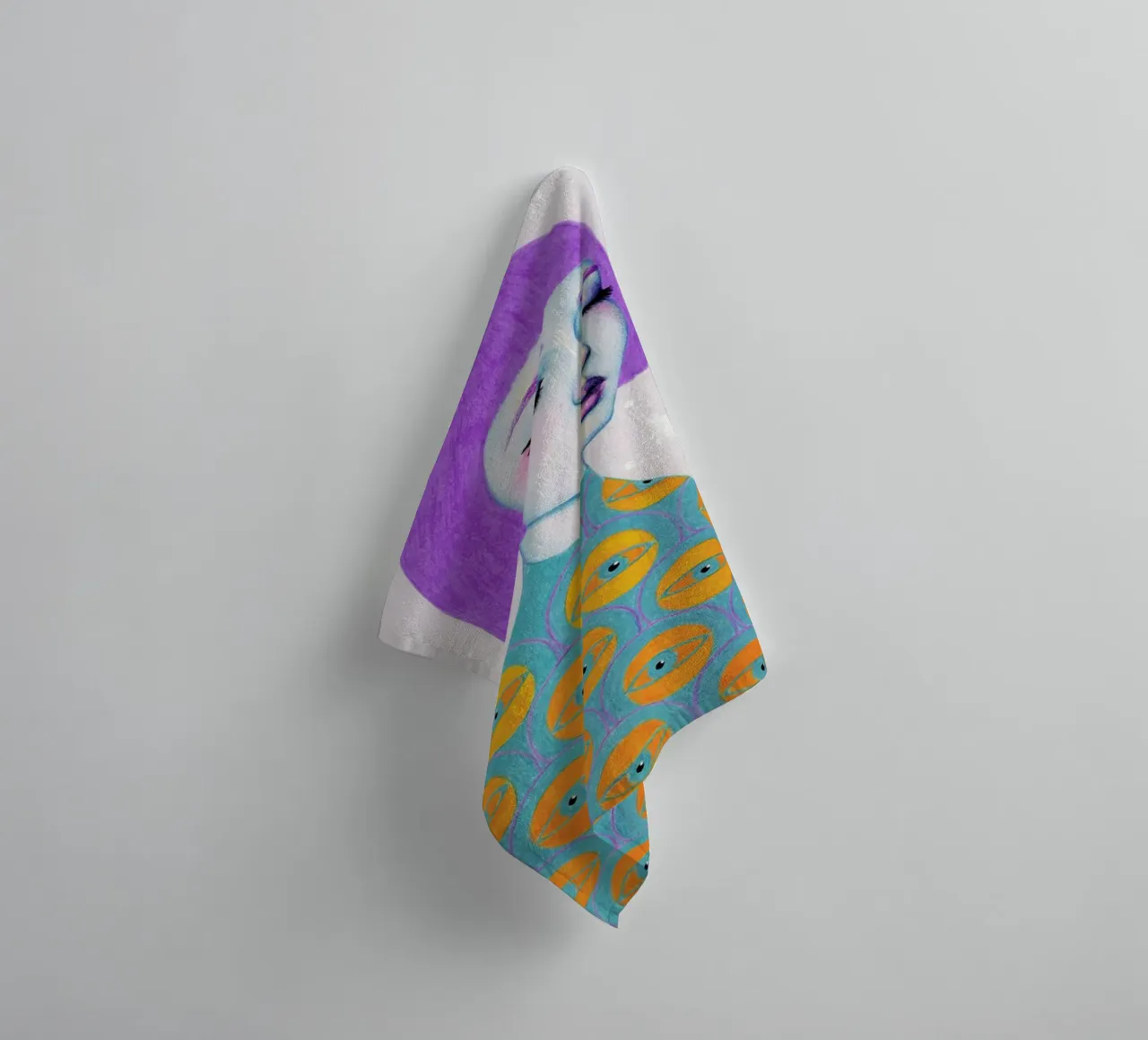 The Observer towel by Natalie Foss