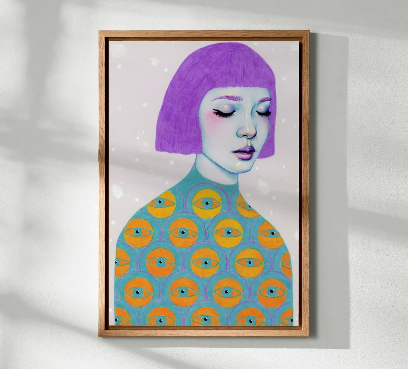The Observer forex plate by Natalie Foss
