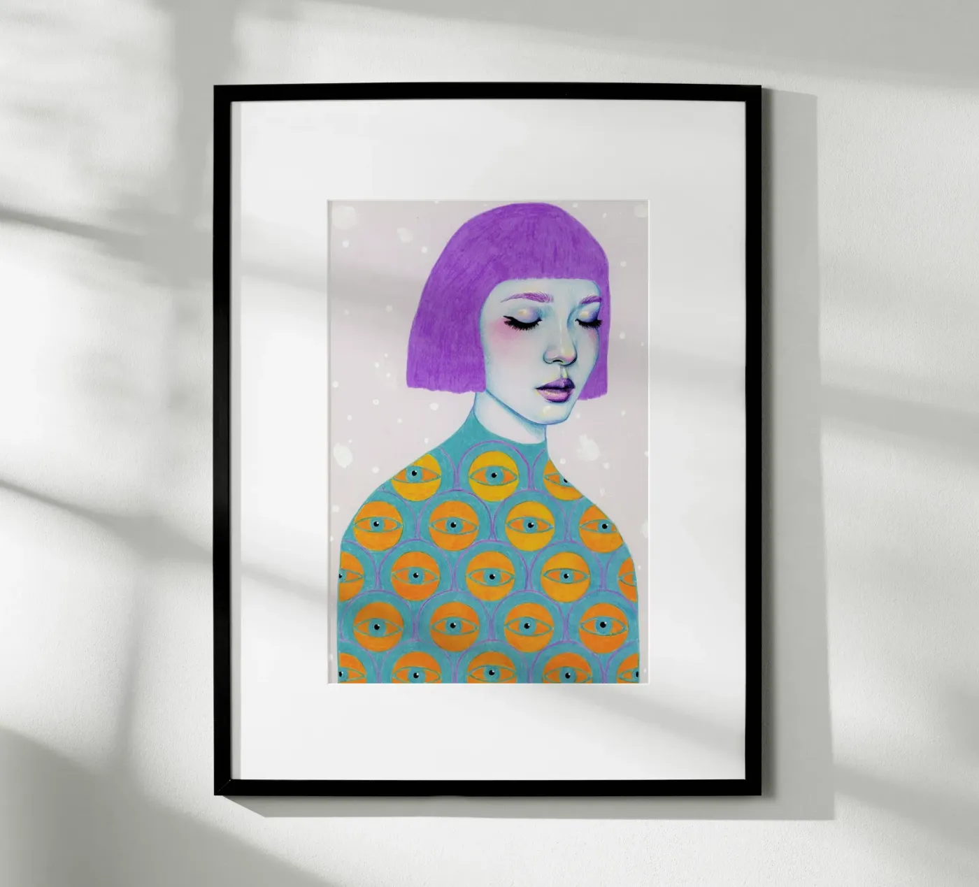 The Observer poster de Natalie Foss