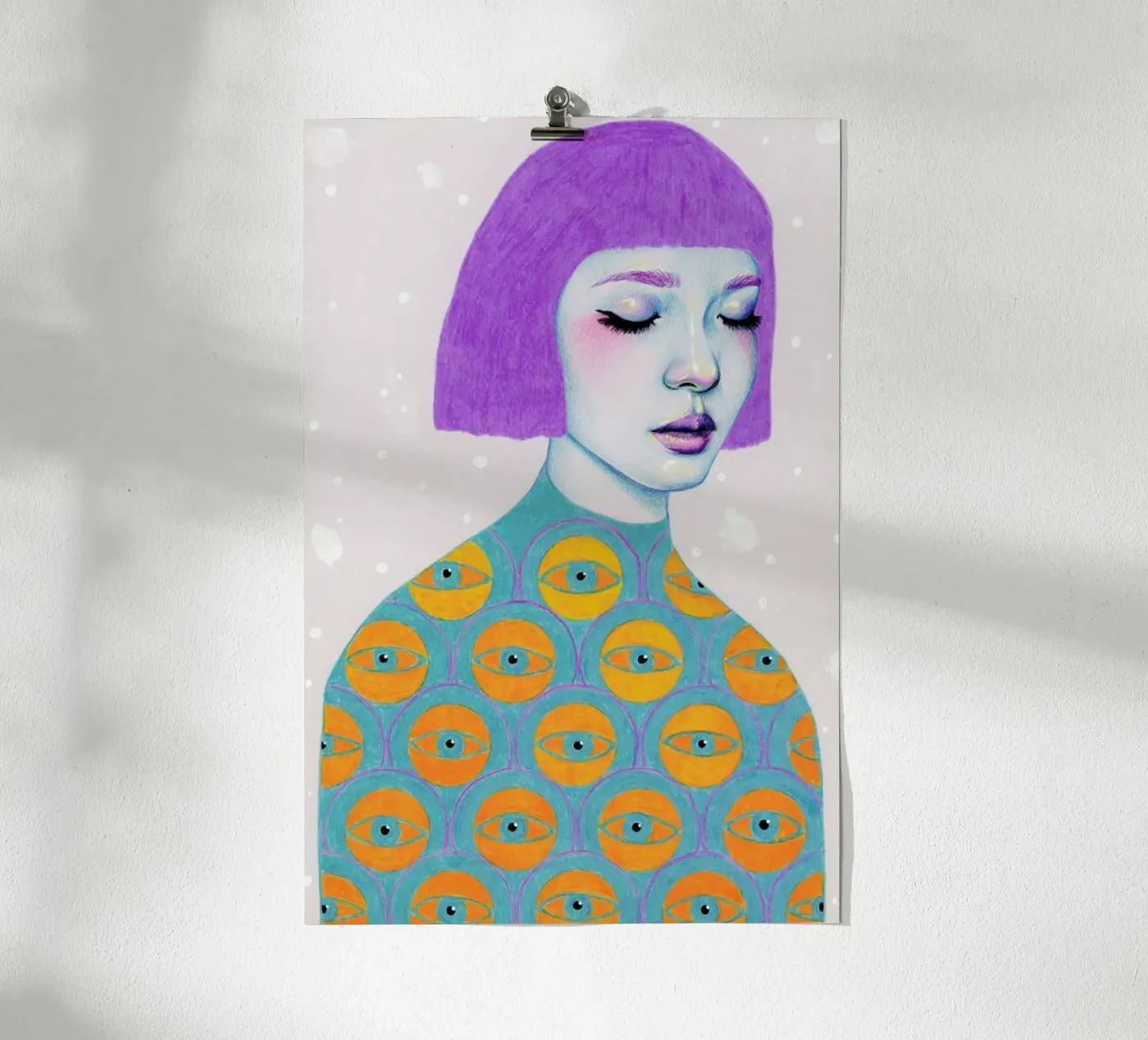 The Observer poster de Natalie Foss