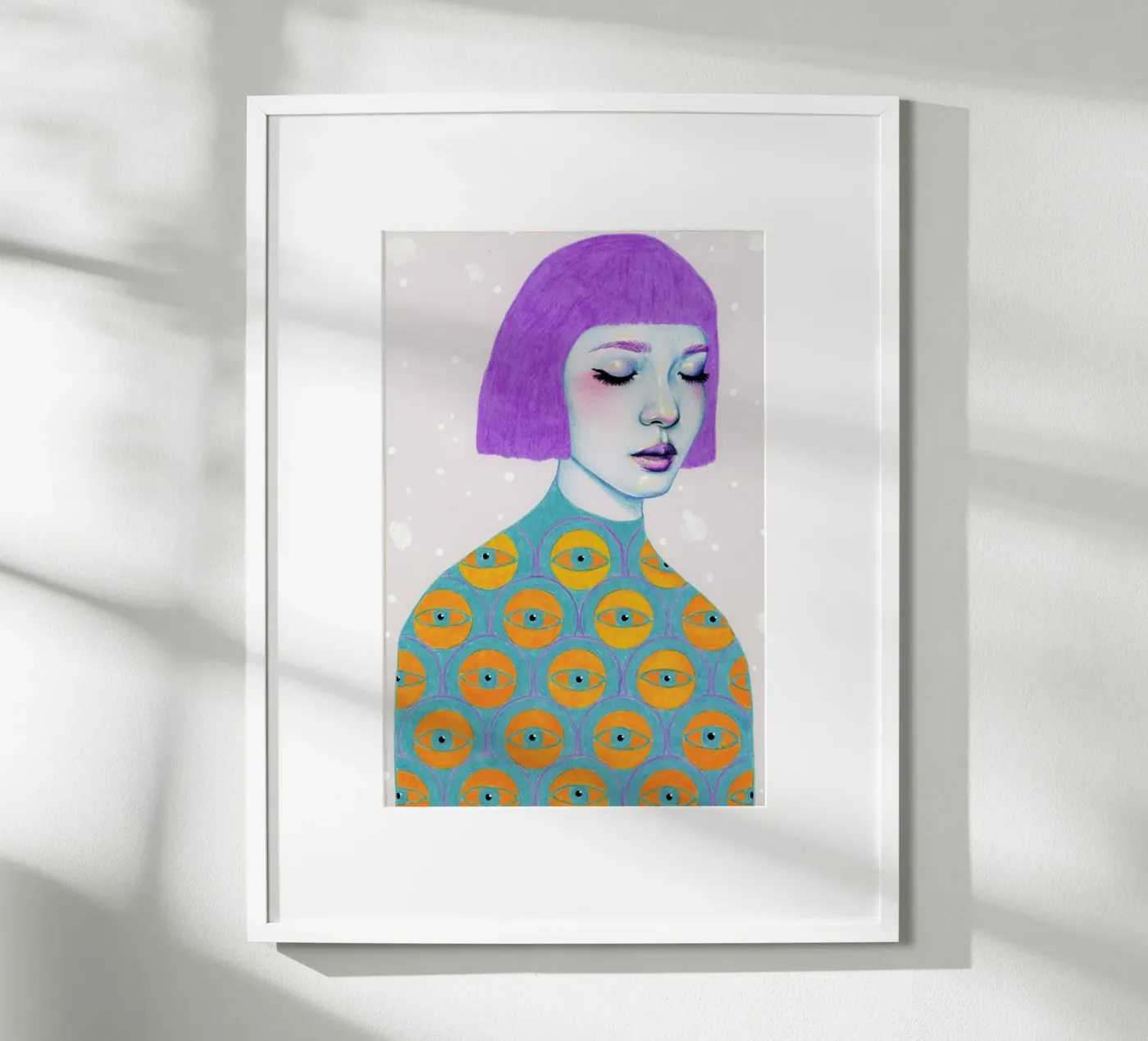 The Observer poster de Natalie Foss