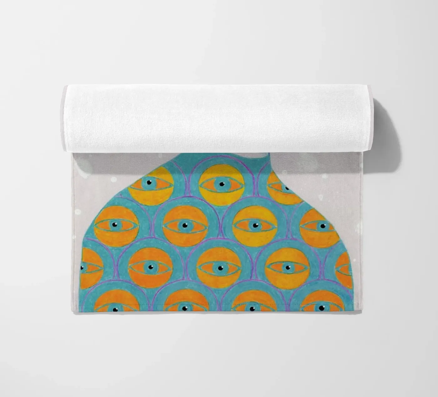 The Observer beach towel by Natalie Foss