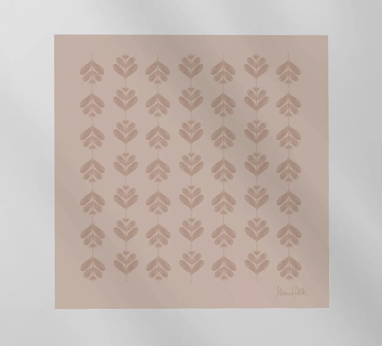 Neutral flow pellicola backlit da Mandalla Pattern